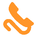 a second telephone receiver icon for secondary contact number